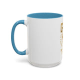 GMP God Money Power Accent Coffee Mug – Gold Tiger Design (11/15oz)