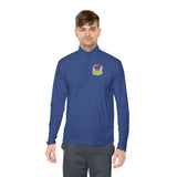 Quarter-Zip Pullover — "GMP God Money Power" Colorful Graphic
