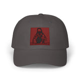 Dad Cap — Red Glitter Sacred Heart Embroidered Baseball Hat