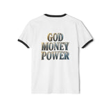 God Money Power Ringer T-Shirt