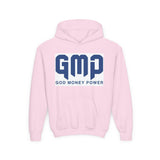 GMP “God Money Power” Youth Hoodie — Bold Faith & Motivation Pullover