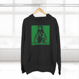 God Money Power Hoodie — Graphic Three-Panel Fleece Pullover