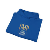 GMP Crest Hoodie — White Gold Logo Pullover