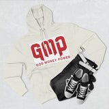 GMP 'God Money Power' Hoodie – Bold Red Logo Fleece Pullover