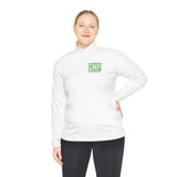 GMP 'God Money Power' Quarter-Zip Pullover