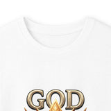 Long Sleeve Tee — GOD MONEY POWER Graphic Shirt
