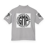 Youth Polo Shirt — 'GMP' God Money Power Logo