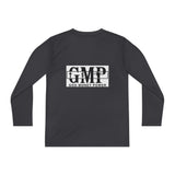 Youth Long Sleeve Tee — GMP (God Money Power) Graphic