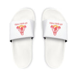 Men's Slide Sandals — 'God Mole Power' Graphic Removable-Strap Slides