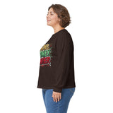 Long Sleeve Tee — 'God Money Power' Bold Graphic Spiritual Streetwear
