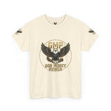 GMP Bald Eagle Graphic Tee — "God Money Power" Patriotic Shirt