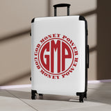God Money Power (GMP) Carry-On Suitcase — Inspirational Travel Luggage