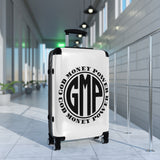 Suitcase — 'GMP (God Money Power)' Monogram Carry-On Luggage