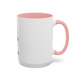 God Money Power Accent Coffee Mug — Inspirational Faith & Wealth Design (11/15 oz)