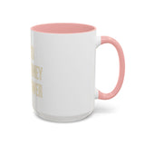 Coffee Mug — G.M.P. (God Money Power) Gold Accent Ceramic Mug
