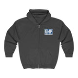 GMP "God Money Power" Zip Hoodie — Logo Full‑Zip Sweatshirt