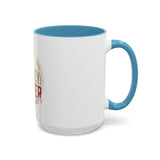 God Money Power Accent Coffee Mug — Motivational Faith & Wealth Design (11/15 oz)