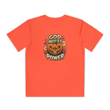 Youth Pumpkin Power Tee - "God Money Power" Halloween Graphic Shirt