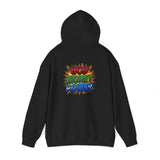 God Money Power Hoodie — Colorful Inspirational Religious Graphic Pullover