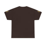T-Shirt — Gold 3D 'Good Money Power' Graphic Tee