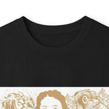 Long Sleeve Tee — Retro Roc Maroon Portrait Graphic