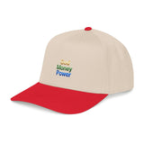 God Money Power Embroidered Baseball Cap
