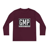 Youth Long Sleeve Tee — GMP "God Money Power" Graphic