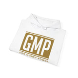 GMP "God Money Power" Hoodie — Gold Logo Pullover