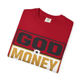 God Money Power Graphic T-Shirt — Bold Statement Tee