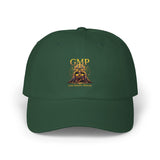 Dad Cap — "GMP" Honeybee Stump Embroidered Dad Hat