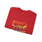 GMP God Money Power Graphic Crewneck Sweatshirt