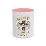 Money Power Accent Coffee Mug — GMP Cash Stack Design (11/15 oz)