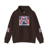 Patriotic Boxer Dog Hoodie — 'God, Money, Power' Americana Pullover