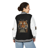 Tiger 'God Money Power' Letterman Jacket