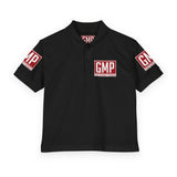 GMP Logo Youth Polo Shirt – White DryBlend® Kids Jersey