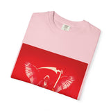 Angel Of Death- Grim Reaper Angel T-Shirt – Winged Scythe Graphic Tee