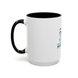 GMP GOD Money Power Accent Coffee Mug — Metallic Text 11/15oz