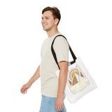 Tote Bag — 'God Money & Power' Pyramid Graphic Tote