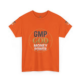 GMP GOD Money Power Tee — Bold Faith & Prosperity Graphic T-Shirt