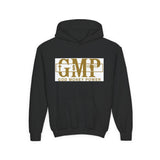 GMP 'God Money Power' Youth Hoodie — Gold Faith & Wealth Logo