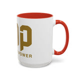 GMP Coffee Mug — "Good Money Power" Accent Ceramic Mug (11/15oz)