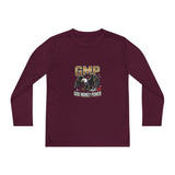Youth Long Sleeve Tee — GMP (God Money Power) Eagle Graphic