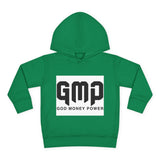 GMP "God Money Power" Toddler Pullover Hoodie — Faith-Based Kids Hoodie