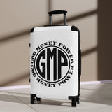 Suitcase — 'GMP (God Money Power)' Monogram Carry-On Luggage