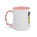 GMP GOD Money Power Accent Coffee Mug — Motivational Office Gift (11/15oz)