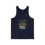 GMP GOD Money Power Tank Top — Motivational Graphic Fitness Tank