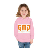 Toddler Hoodie — GMP (God Money Power) Bold Orange Logo