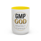 GMP God Coffee Mug — Money Power Inspiration Accent Mug (11/15oz)