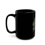 God Money Power Black Mug — Inspirational Faith & Prosperity Coffee Cup