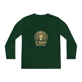 Youth Long Sleeve Tee — Gold Lion 'GMP' Athletic Team Shirt
